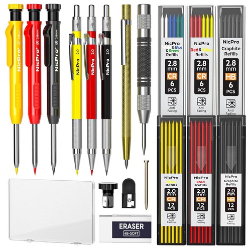 Zimmermannsbleistifte set 8 - set, 2,8