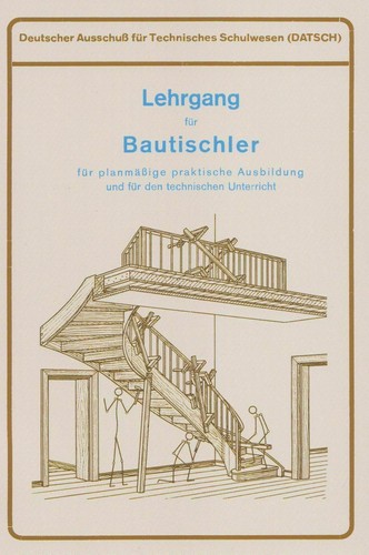 Lehrgang für bautischler - lehrgang,