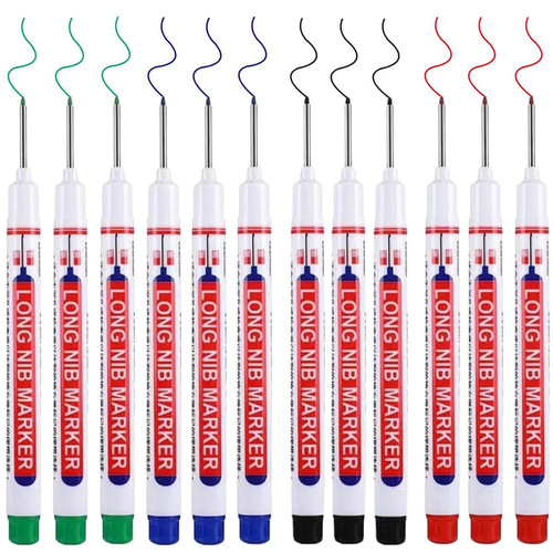12x tieflochmarker baumarker - 12x,