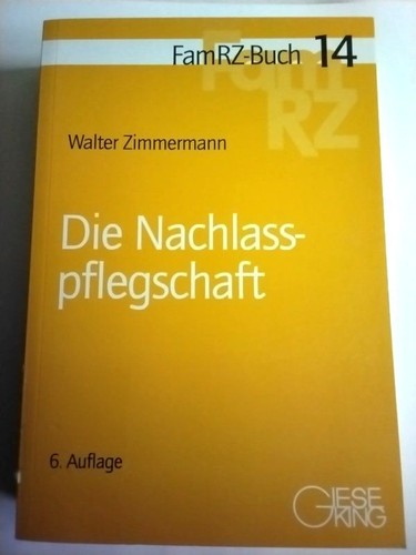 Die nachlasspflegschaft famrz - nachlasspflegschaft,