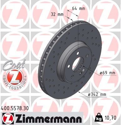 Zimmermann bremsscheibe - zimmermann,