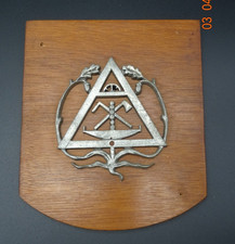 Wandbild Handwerkszeichen